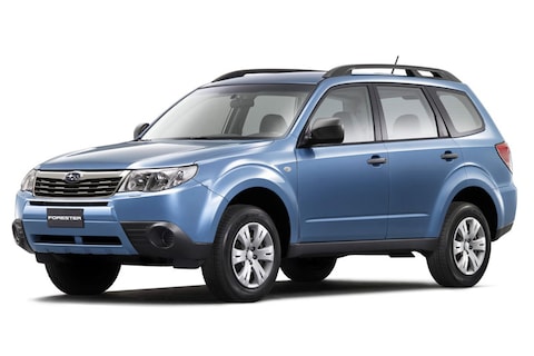 Subaru Forester uitgekleed 