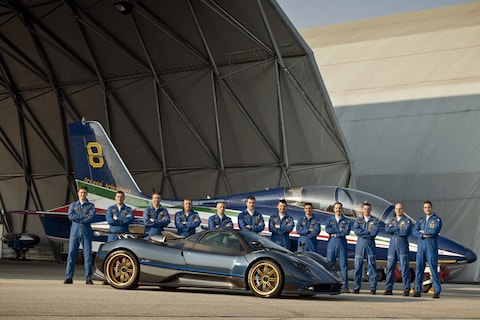 Pagani Zonda Tricolore is eerbetoon aan luchtmacht
