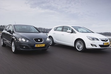 Opel Astra 1.6 Turbo-Seat Leon 1.8 TSI