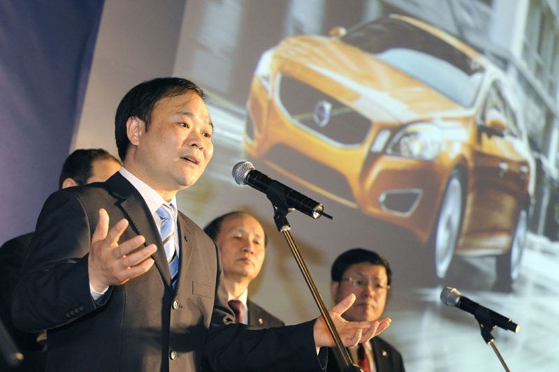 Lee Shufu - Geely | Foto: ANP/AFP