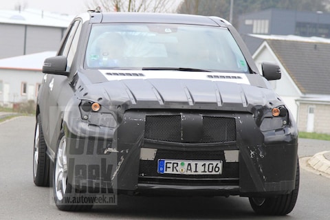 Mercedes ML 63 AMG gesnapt