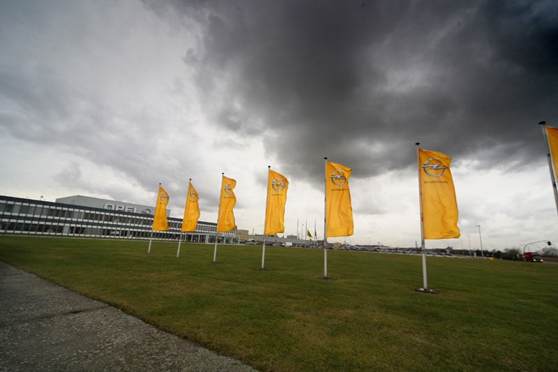Opel-fabriek in Antwerpen