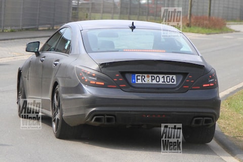 Nieuwe Mercedes CLS 63 AMG proeft het voorjaar