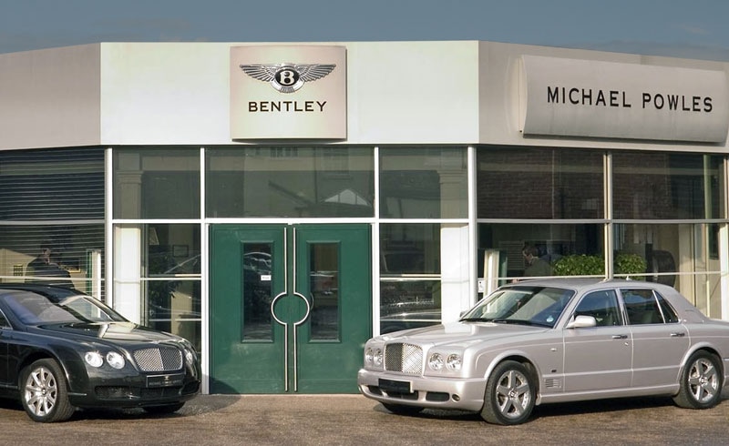 Bentley-dealer in Groot-Brittannië 