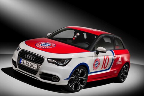 Audi A1 in Arjen Robben-look