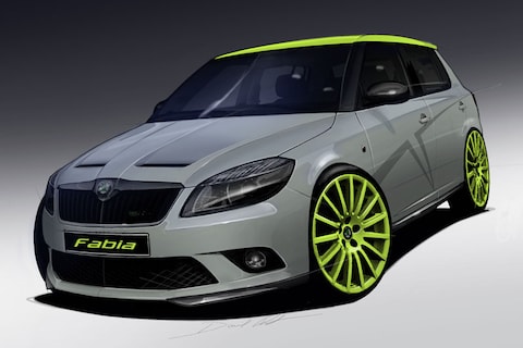 Twee speciale Skoda RS-modellen bij Wörthersee