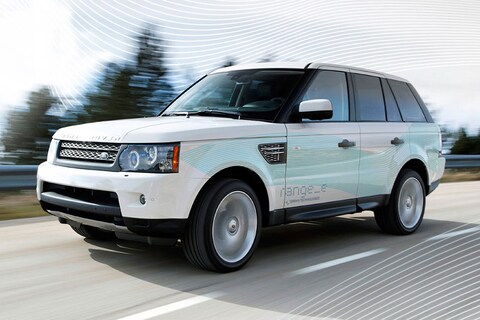 Hybride Range Rover laat zich zien! 
