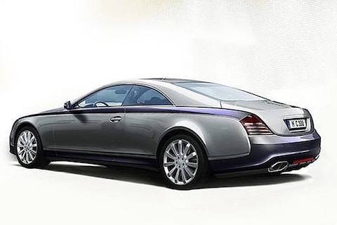 Maybach coupé in de maak 