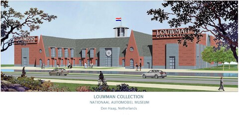 Koningin opent Louwman Museum