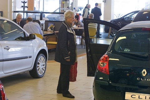 Europese autoverkopen mei gedaald