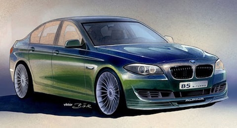 Eerste schets Alpina B5 Bi-Turbo