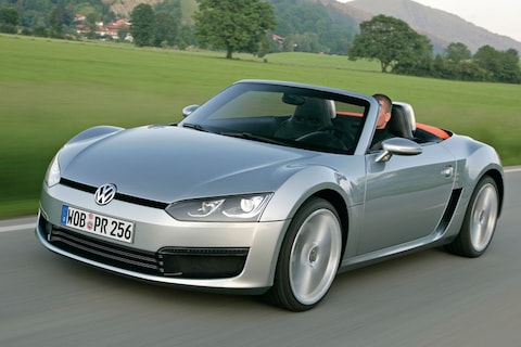 Volkswagen roadster vertraagd