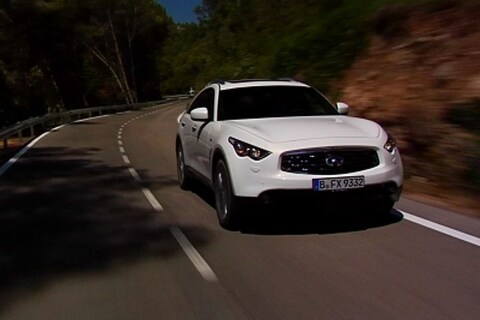 Rij-impressie Infiniti FX30d