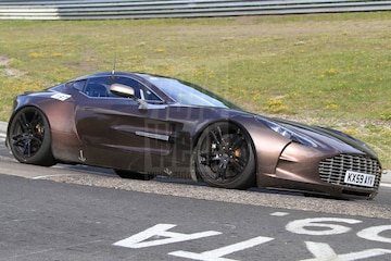 Aston Martin One-77 op de Nordschleife
