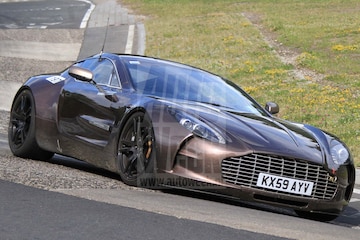 Aston Martin One-77 op de Nordschleife