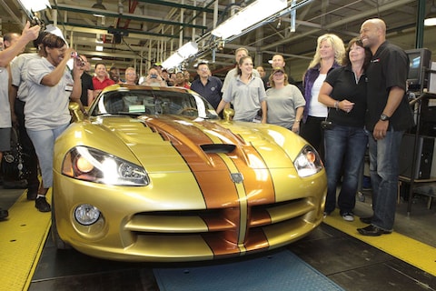 De laatste Dodge Viper... 