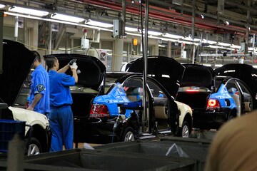 Volkswagen fabriek in China