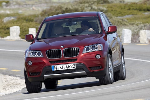 De BMW X3 is los!