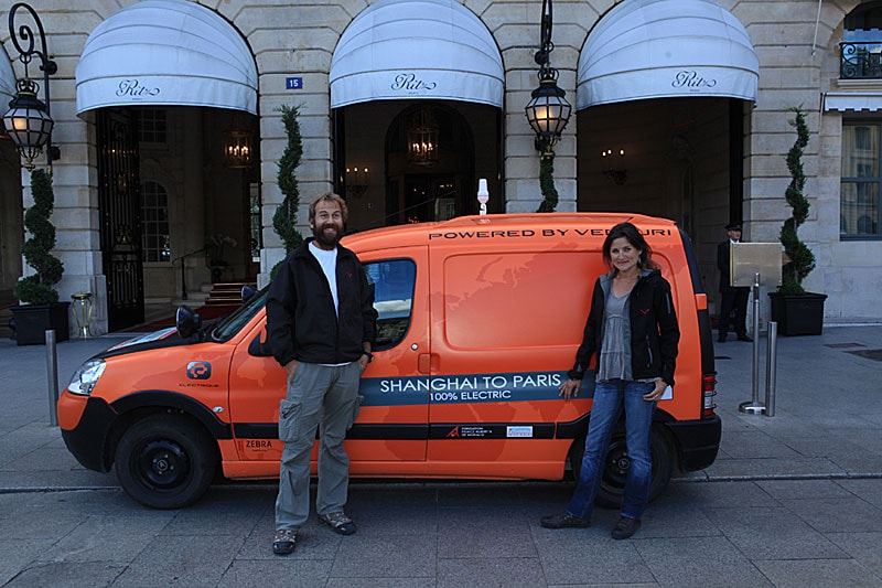Citroën Berlingo Electrique Sjanghai - Parijs