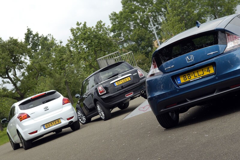 Kia Pro-Cee'd-Mini Cooper-Honda CR-Z