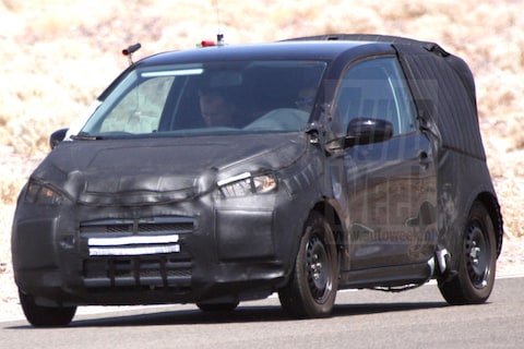 Nu in camouflagepak, straks showroommodel