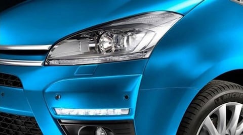 Citroën C4 Picasso op de snijtafel