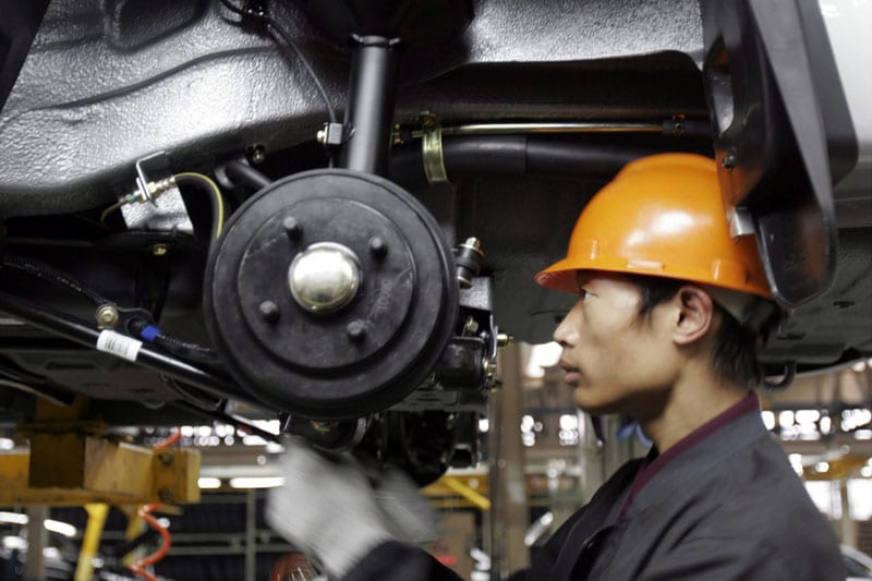 Geely-fabriek (foto: ANP)