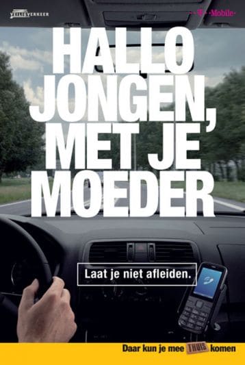 Laat je niet afleiden-campagne