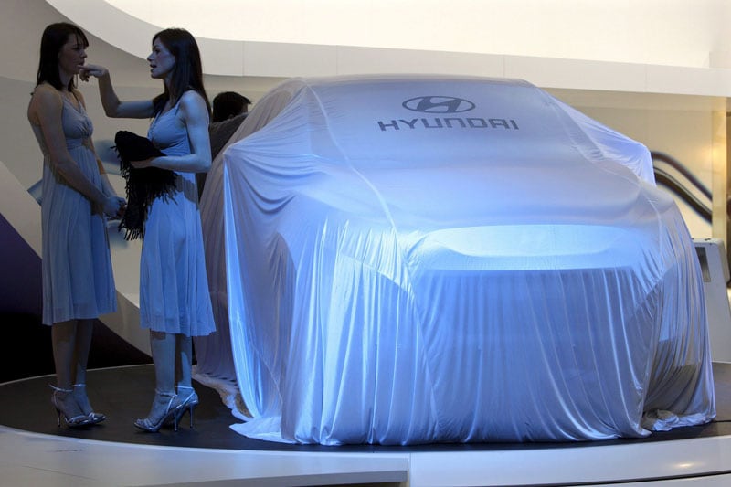 Hyundai op de Autosalon van Genève | Foto: ANP/EPA