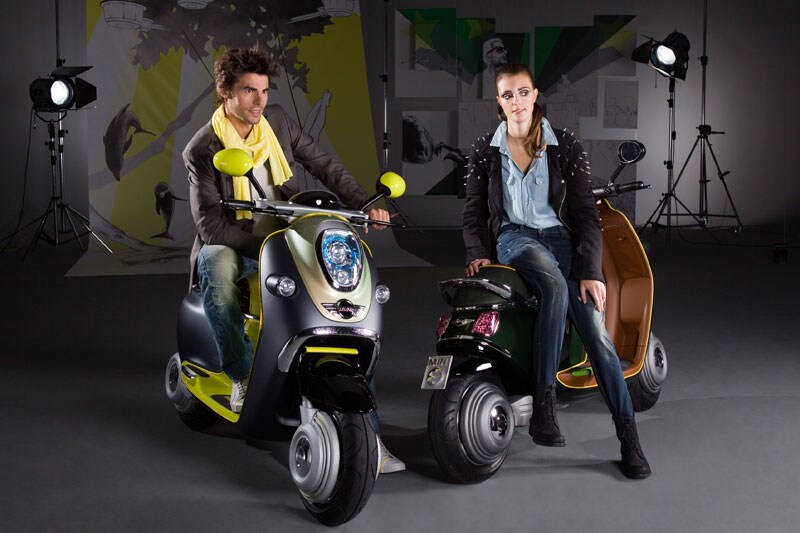 Mini E Concept scooter