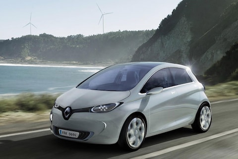 De Renault Zoe Preview zag er best lekker uit