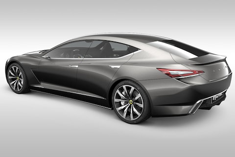 Porsche achterna: de Lotus Eterne