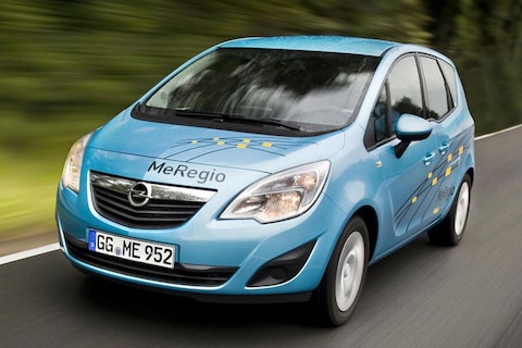 Opel test met elektrische Meriva