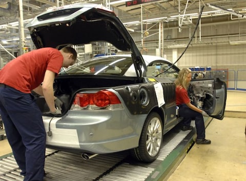 Samenwerking Saab en Volvo in de lucht 