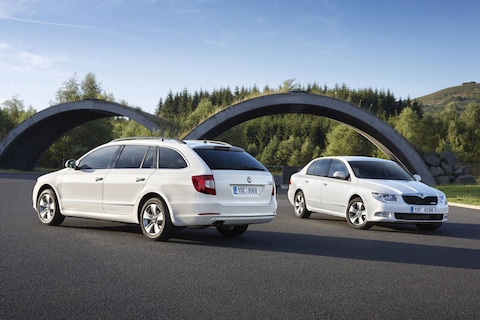 Nieuwe Skoda Superb Greenline is 20 procent