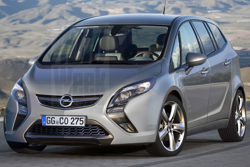 Opel Zafira (illustratie: Radovan Varicak)