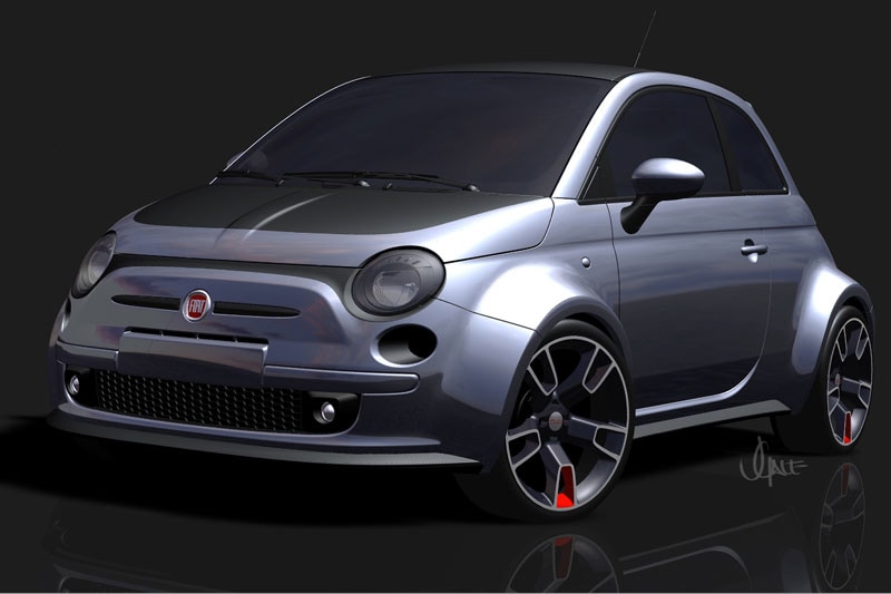 Fiat 500 Mopar op Sema show
