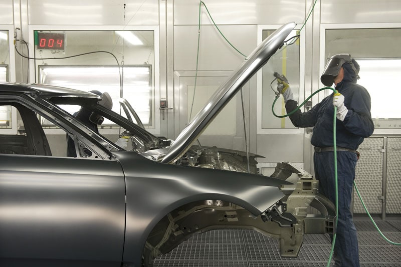 Saab-productie in Trollhättan