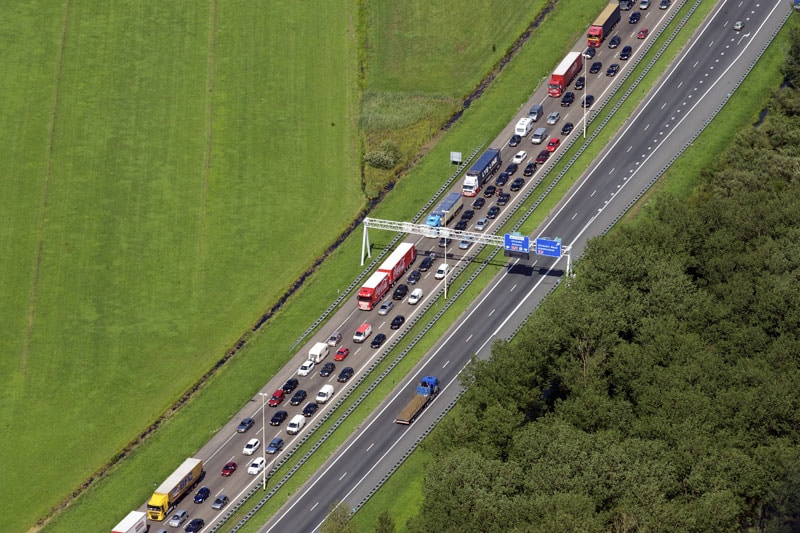 File bij Vianen A27 | Foto: ANP