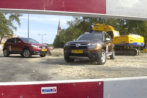Vergelijkende Test: Dacia Duster dCi 110 4x4 - Nissan Qashqai 1.5 dCi