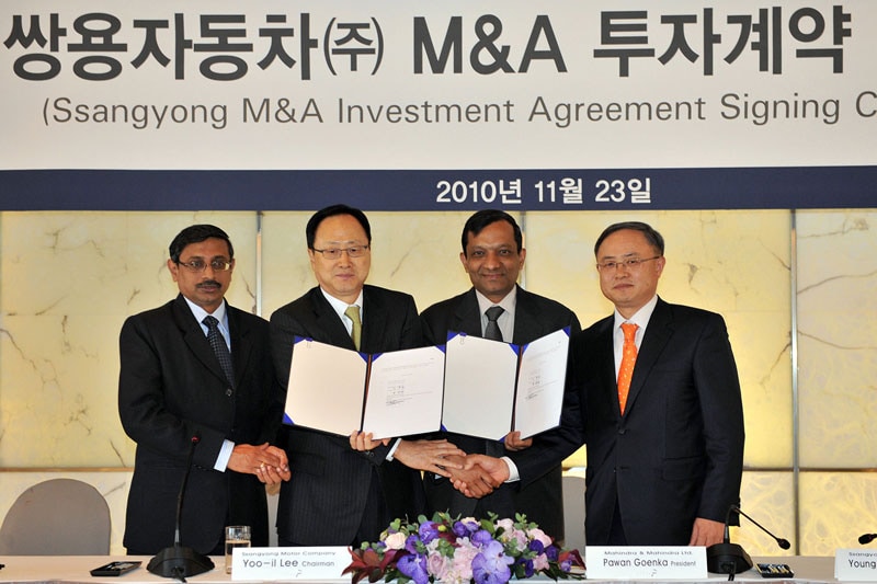 SsangYong overname door Mahindra