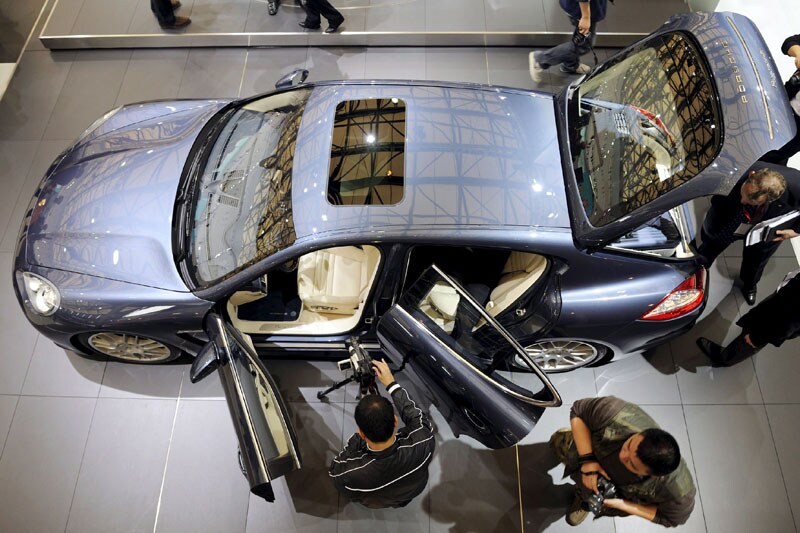 Porsche Panamera op autoshow in Sjanghai | Foto: A