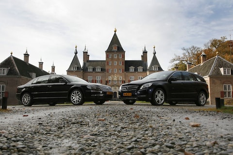 Volkswagen Phaeton 5-zitter Lang 3.0 TDI - Mercedes R 350 CDI 4Matic Lang