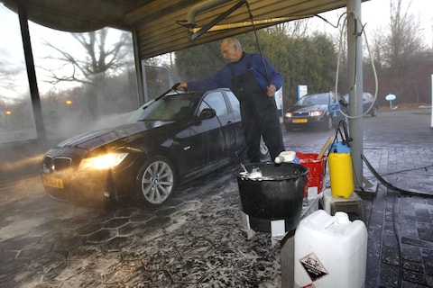 Auto in de toekomst zelfreinigend