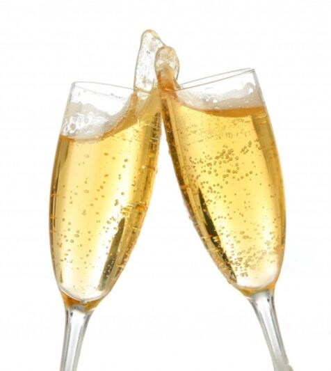 Champagne toast