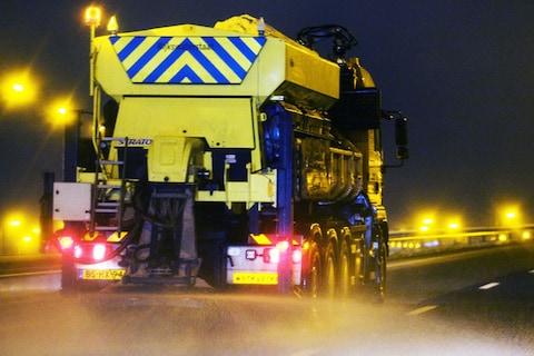 Afgelopen nacht voor het eerst landelijk gestrooid