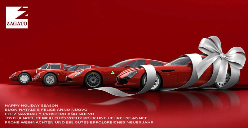 Kerstgroet van Zagato