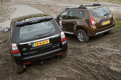 Test: Dacia Duster dCi 4x4 - Land Rover Freelander 2 2.2 SD4