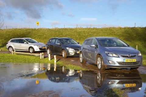 Opel Astra Sports Tourer - Kia Cee'd Sporty Wagon - Renault Mégane Estate