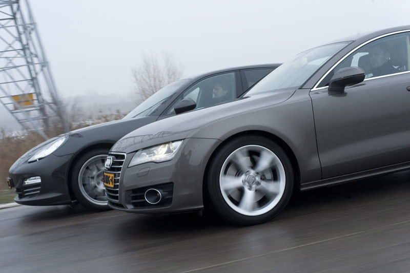 Audi A7 Sportback 3.0 TFSI-Porsche Panamera 4